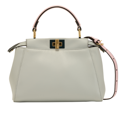 Mini Peekaboo, &pound;1,100, Handbags, Blue/Pink, Leather, Front view